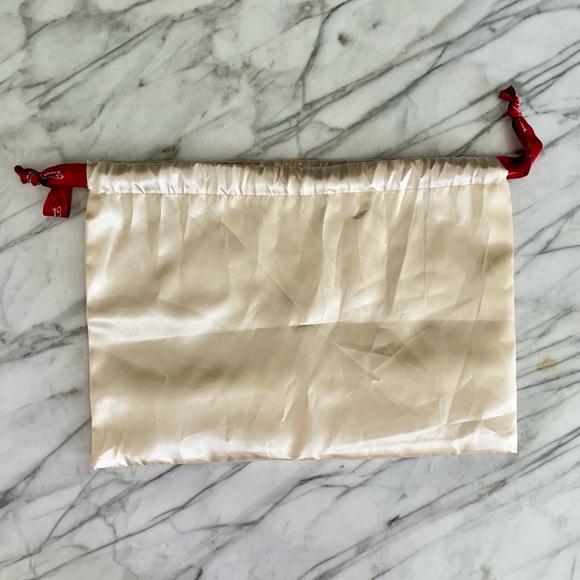 Cream Satin Bag - Picture 2 of 5